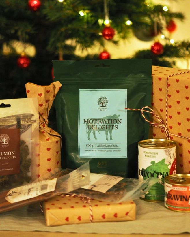 🎄🐶 Protože i psí parťáci si zaslouží vánoční radost Pod stromečkem to letos nebude vonět jen cukrovím… ale i poctivými...