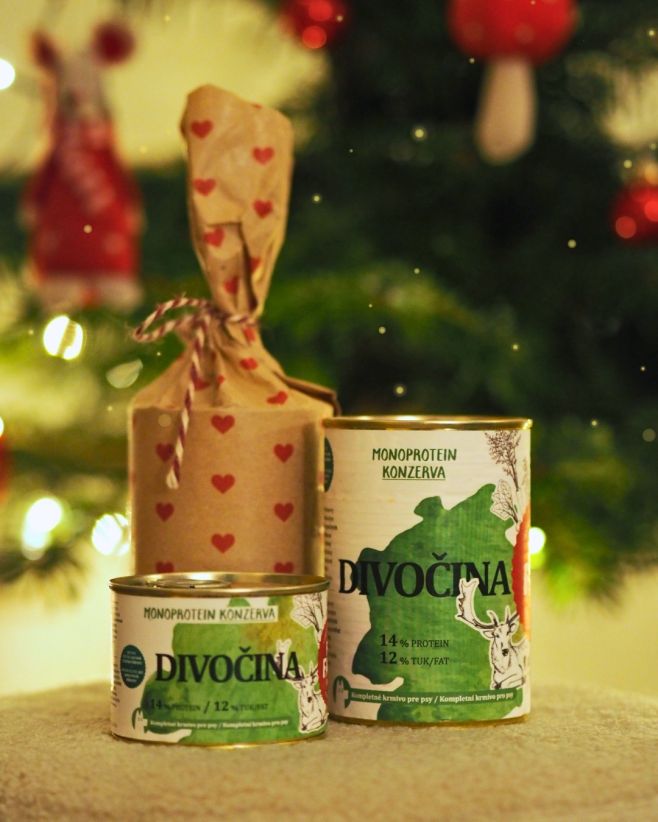 Bude o svátcích pohoda nebo divočina? 🦌 A co si užít klidné vánoce a nechat divočinu jen v misce? Kvalitní konzerva ze...